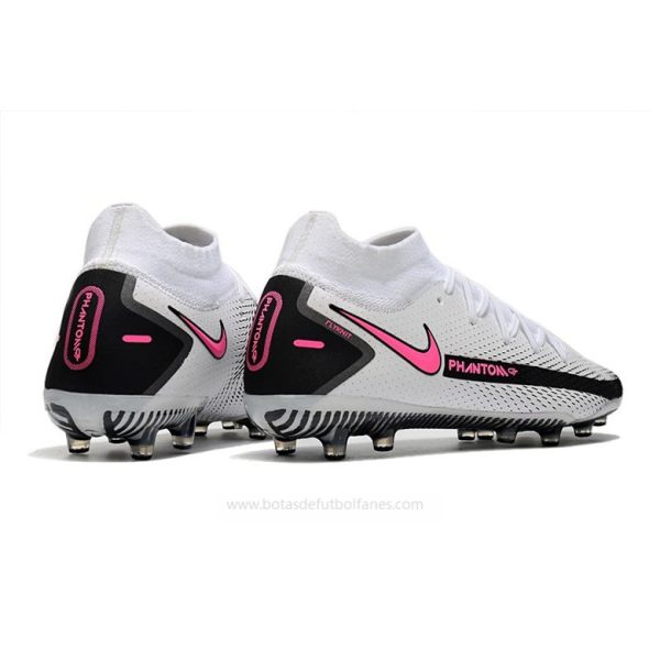 Nike Phantom GT Elite DF AG Pro Daybreak Blanco Rosa Negro